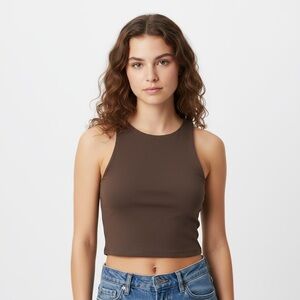 Old Navy Brown light support power chill Sports Bra Size medium